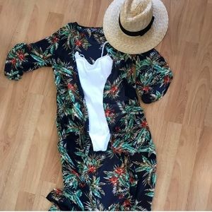 Fashion nova kimono beach cover